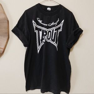 TAPOUT | Vintage 90s MMA 100% Cotton Spell Out Tee